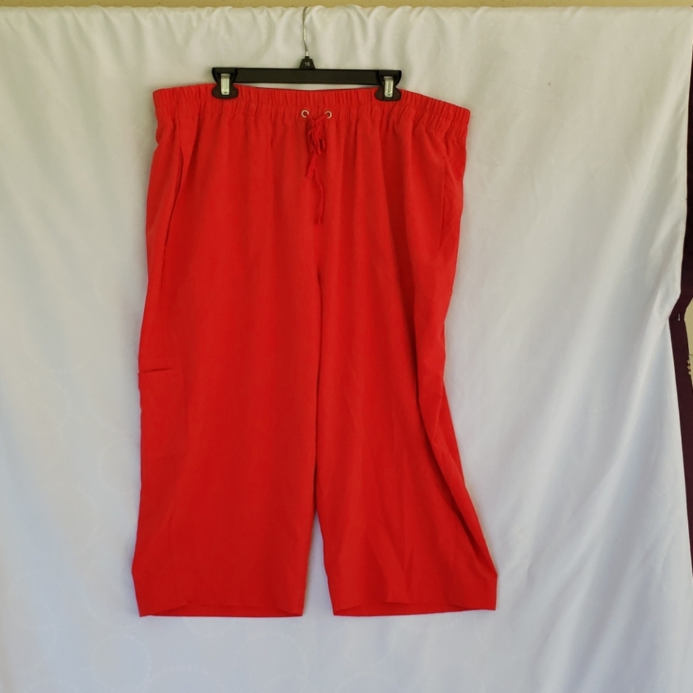 Lane Bryant red women's Dress Capri size 22/24